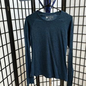 FIGS Heather Alps Blue Salta Performance underscrub